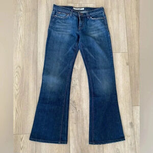 Joe’s Jeans Women’s 100% Cotton Medium Blue Bootcut Flare EUC Mid-Rise Sz 29 EUC
